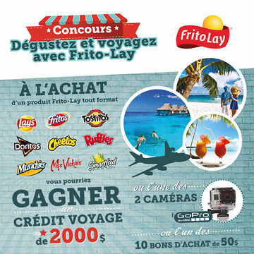 D&eacute;gustez et voyagez avec Frito-Lay